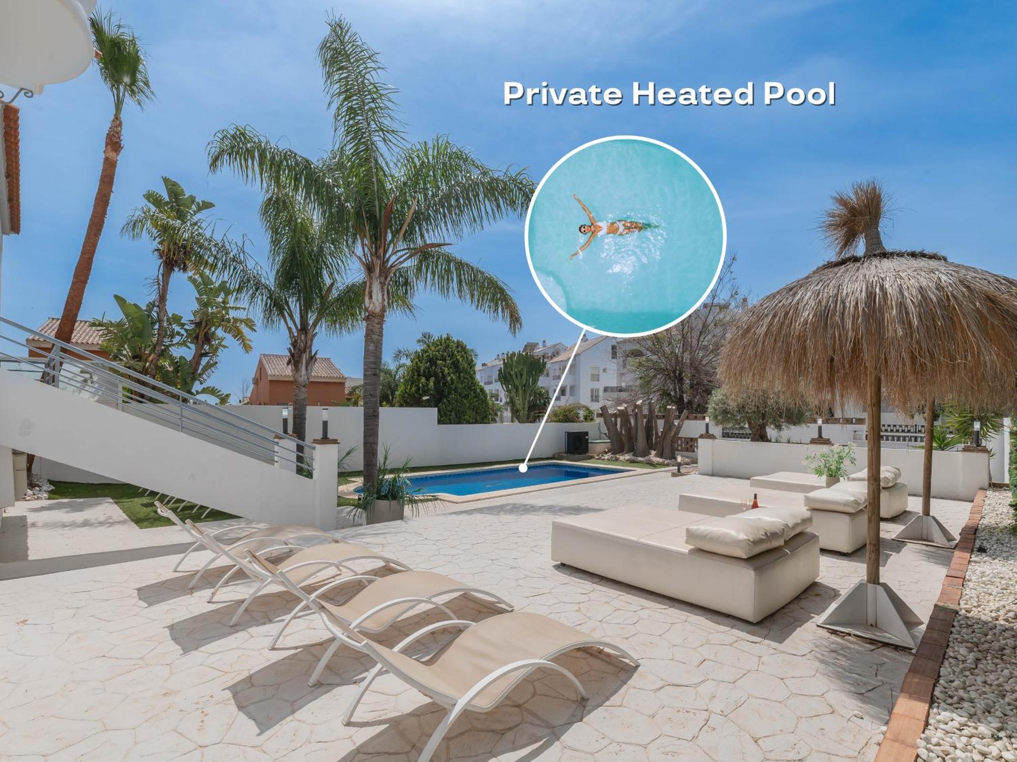 Vacation Marbella I Sunny Camelia Villa Heated Pool, Recently Renovated, Best Residential Neighborhood In Benalmadena, Short Walk To The Beach, Cinema Room Benalmádena Exterior foto